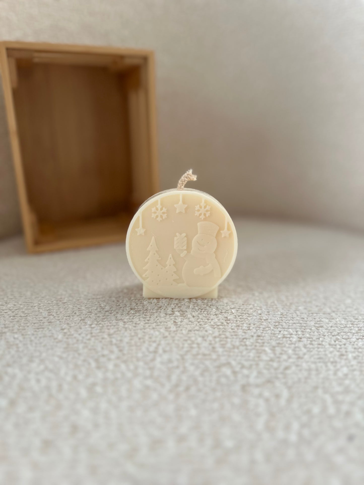 Boule à neige bonhomme de neige