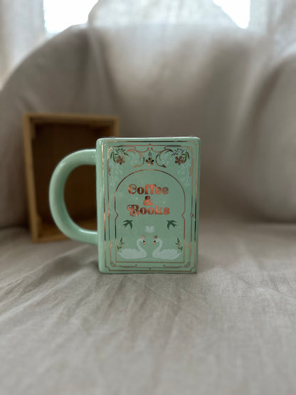 Mug Coffee and books