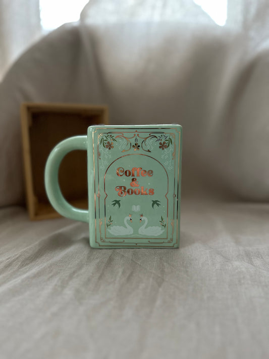 Mug Coffee and books