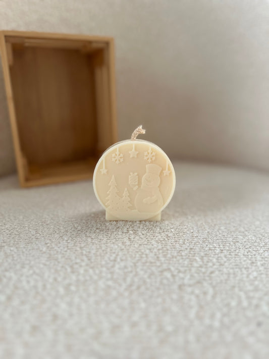 Boule à neige bonhomme de neige