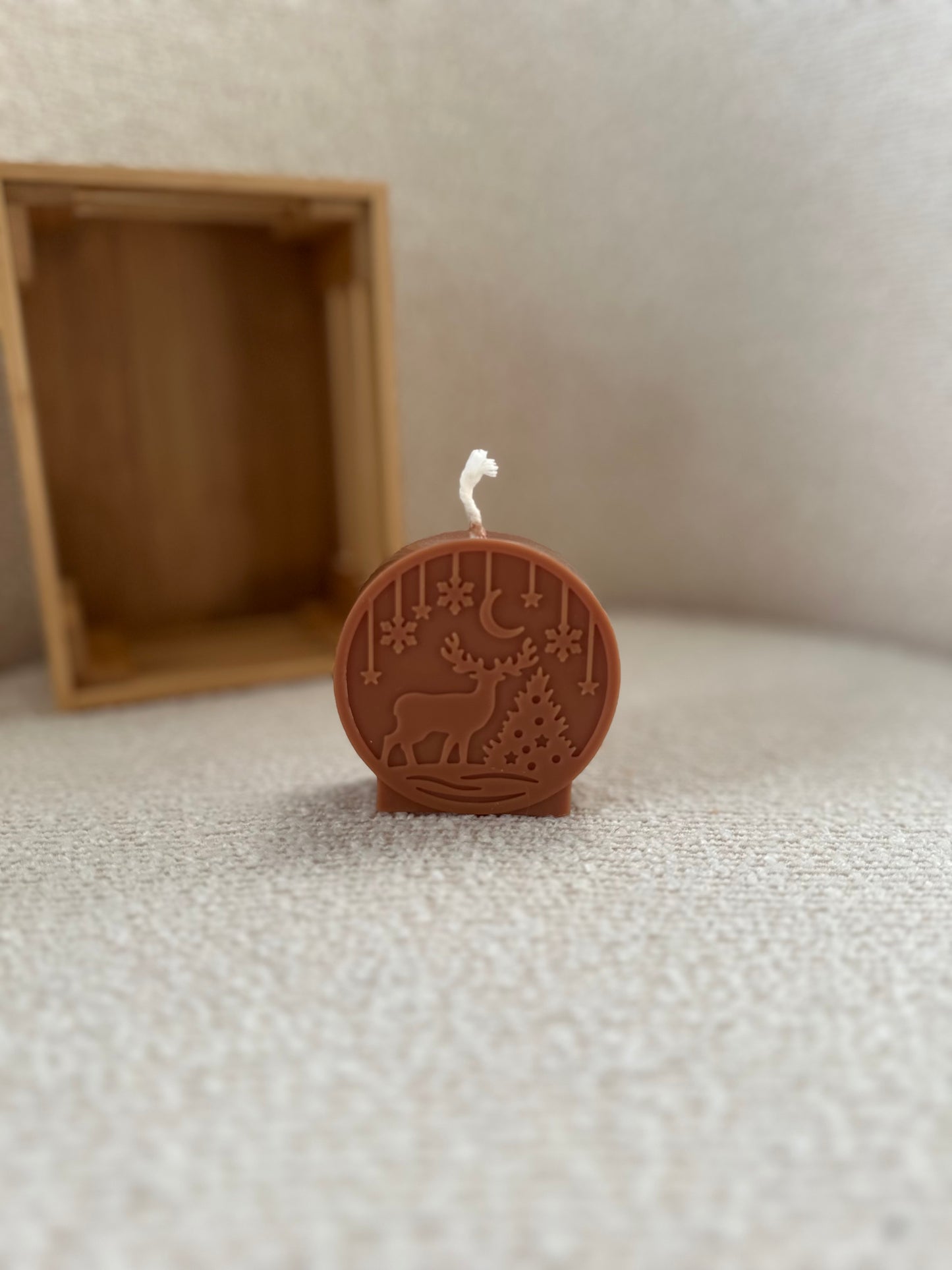 Boule à neige renne